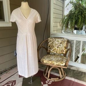 Vintage 70’s Cream Knit Dress
